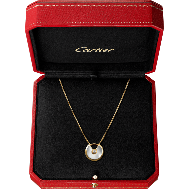 Amulette de Cartier项链，小号款 18K黄金
