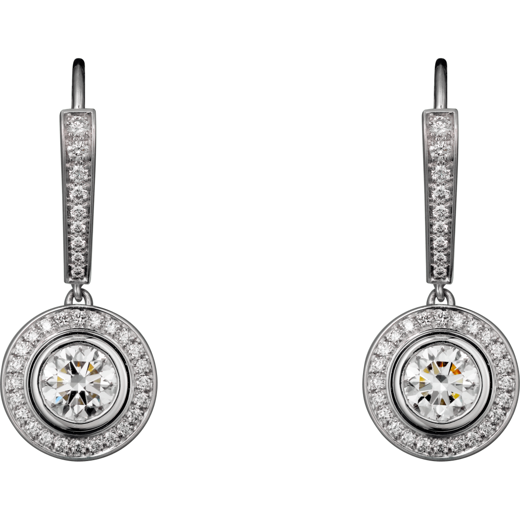 Cartier d'Amour 耳环 18K白金