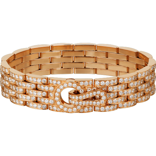 Agrafe手链，铺镶钻石 