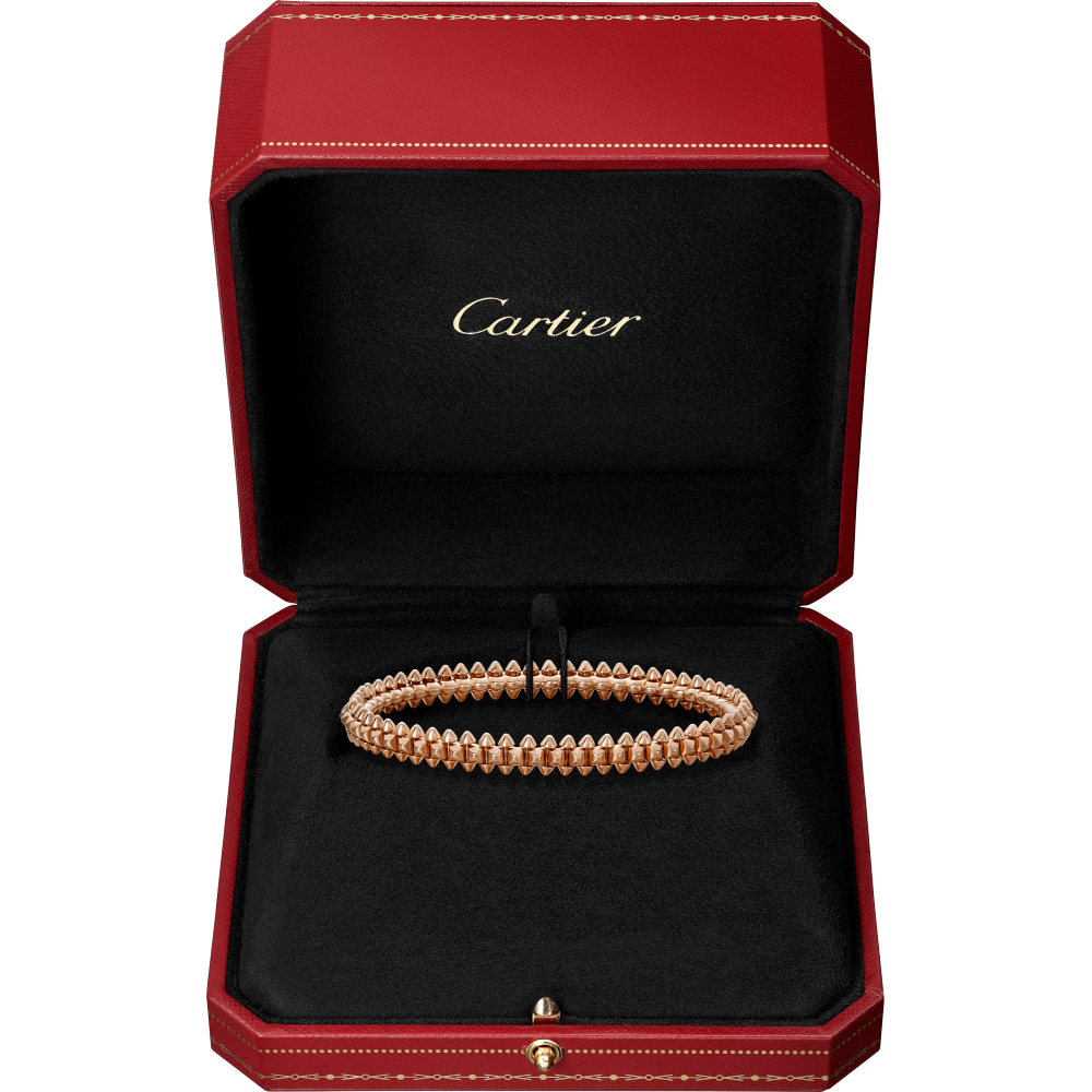 Clash de Cartier手镯，小号款 18K玫瑰金