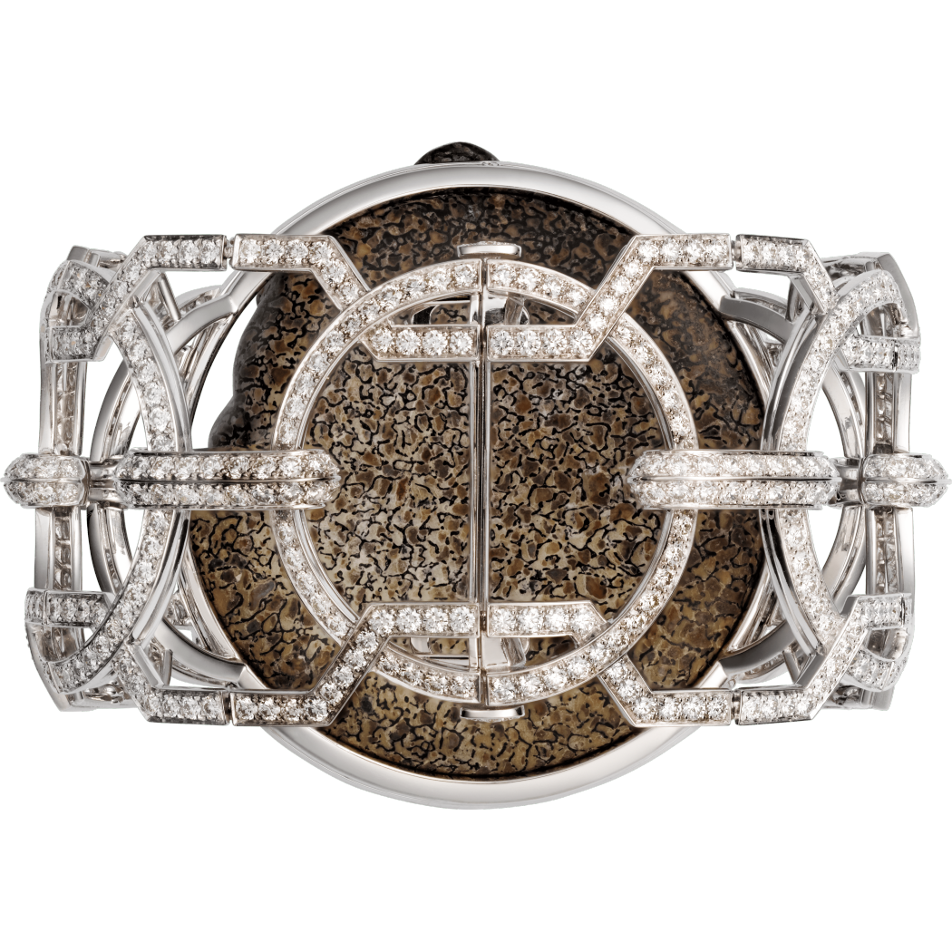 Panthère de Cartier高级珠宝手镯 铂金