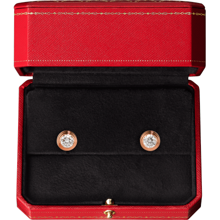 Cartier d'Amour 耳环，中号款 18K玫瑰金