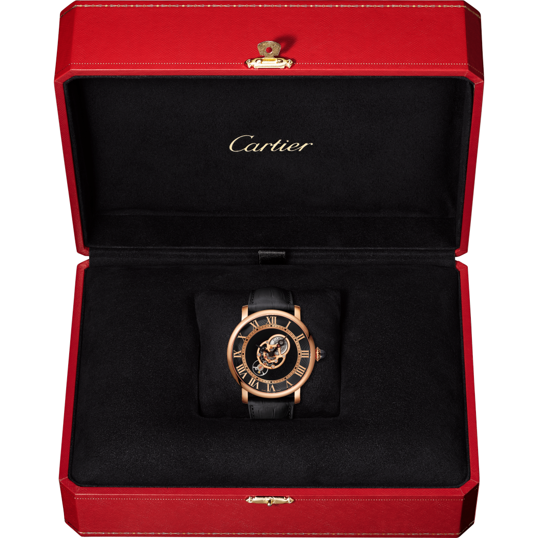 Rotonde de Cartier腕表 43.5毫米 18K玫瑰金 手动上链
