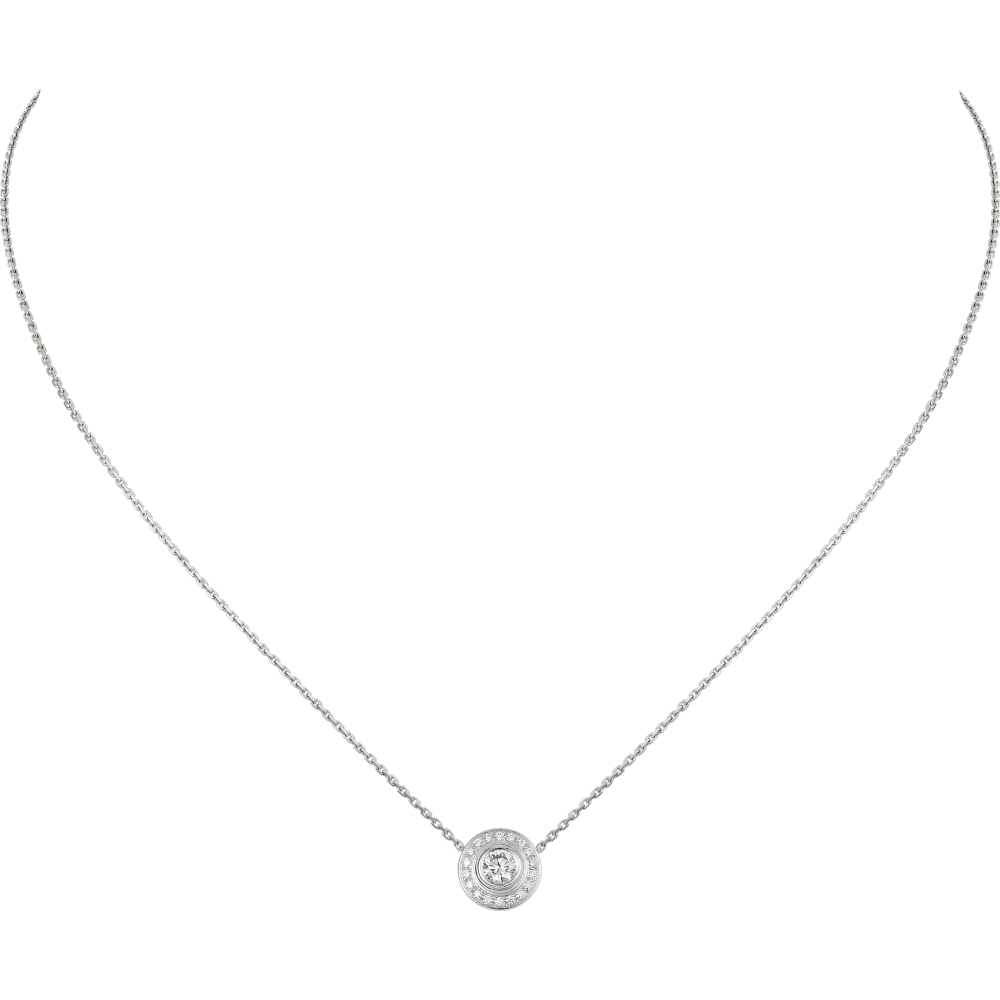 Cartier d'Amour项链 18K白金