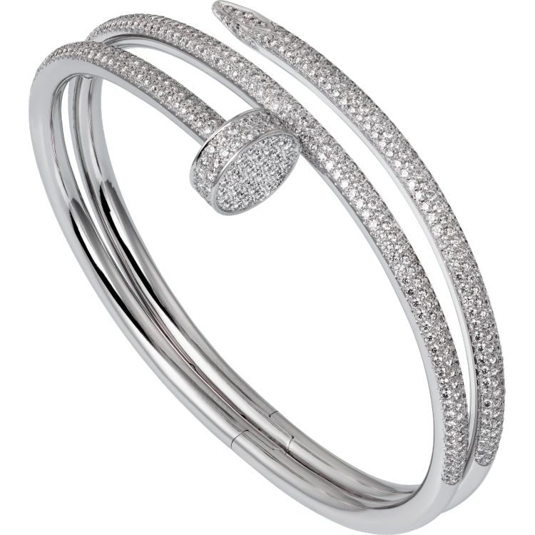 justeunclou手镯18k白金