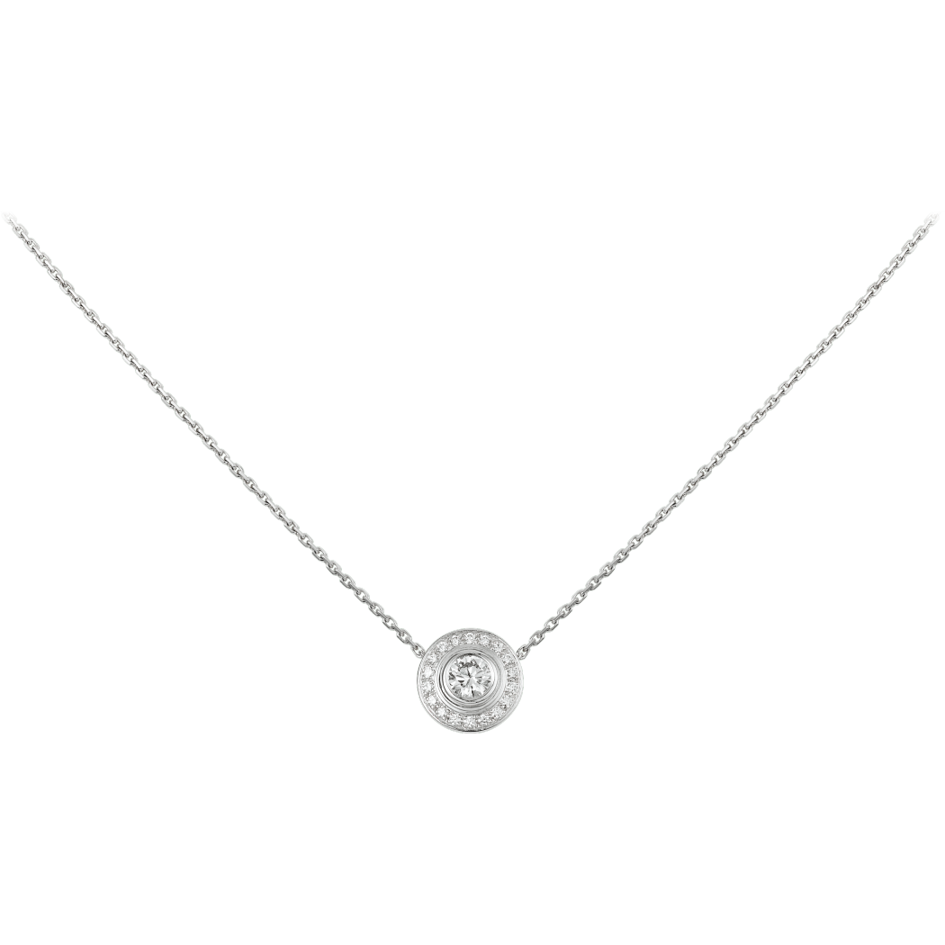 Cartier d'Amour项链 18K白金