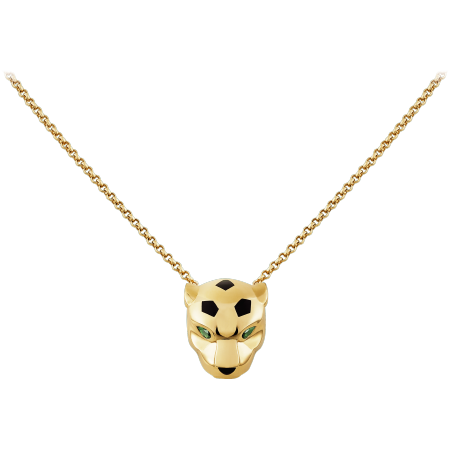 panthèredecartier卡地亚猎豹项链18k黄金