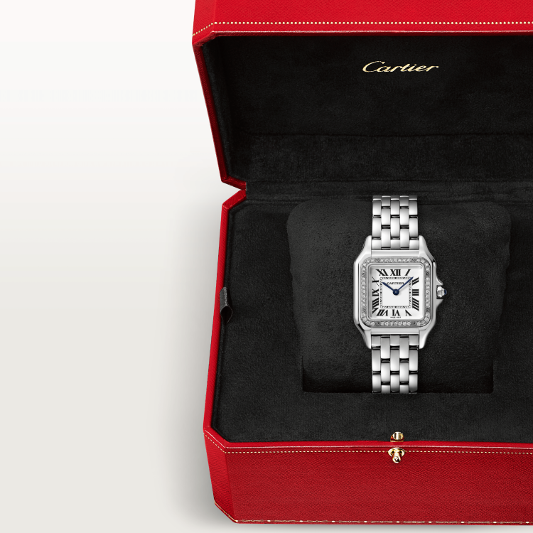 Panthère de Cartier腕表 中号款 精钢 石英