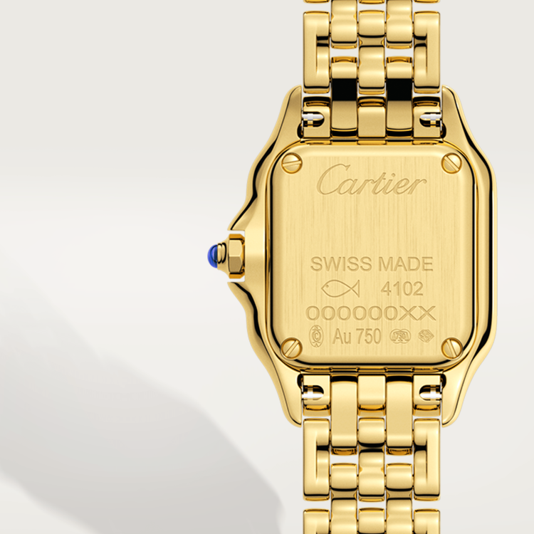 Panthère de Cartier腕表 迷你 18K黄金 石英