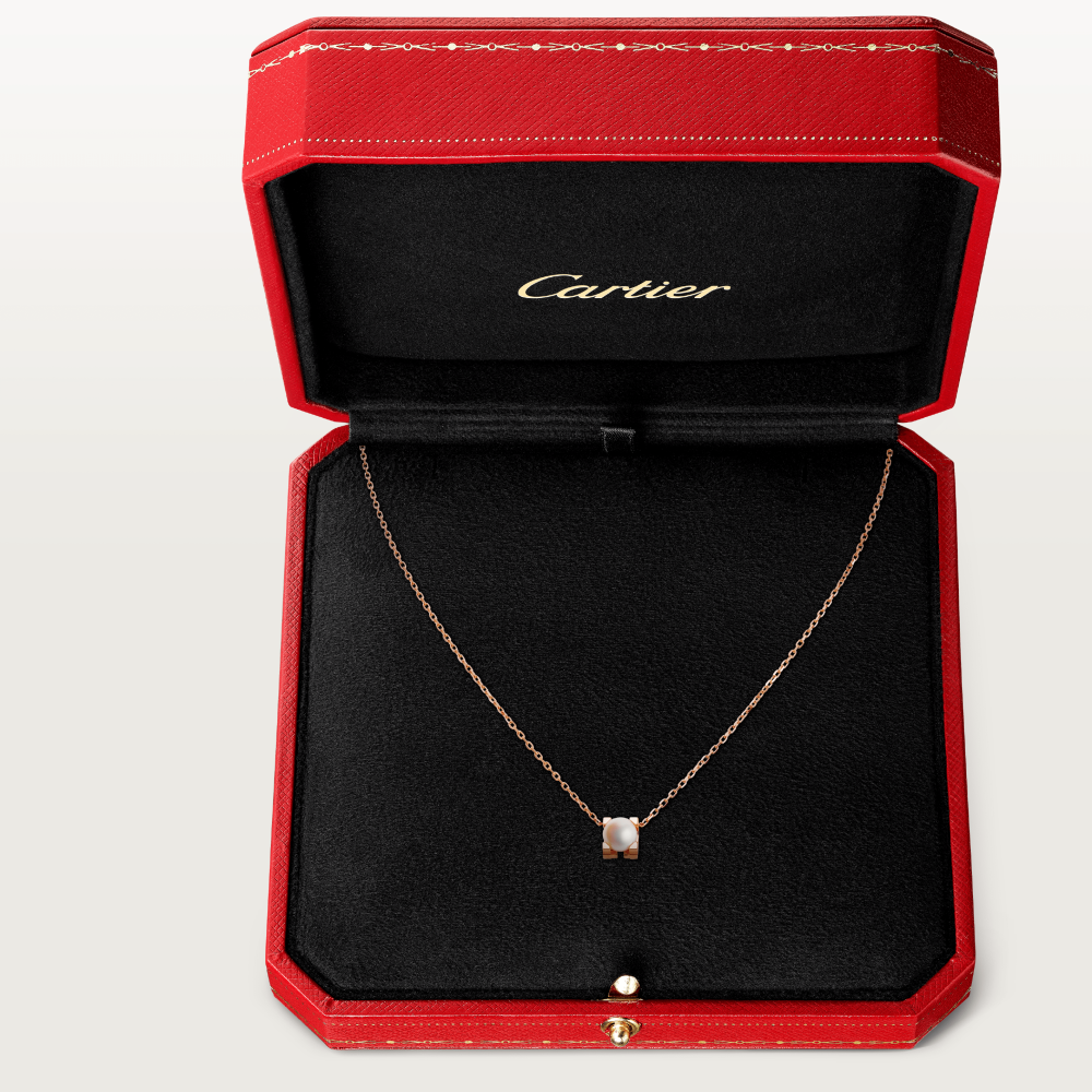 C de Cartier项链 18K玫瑰金