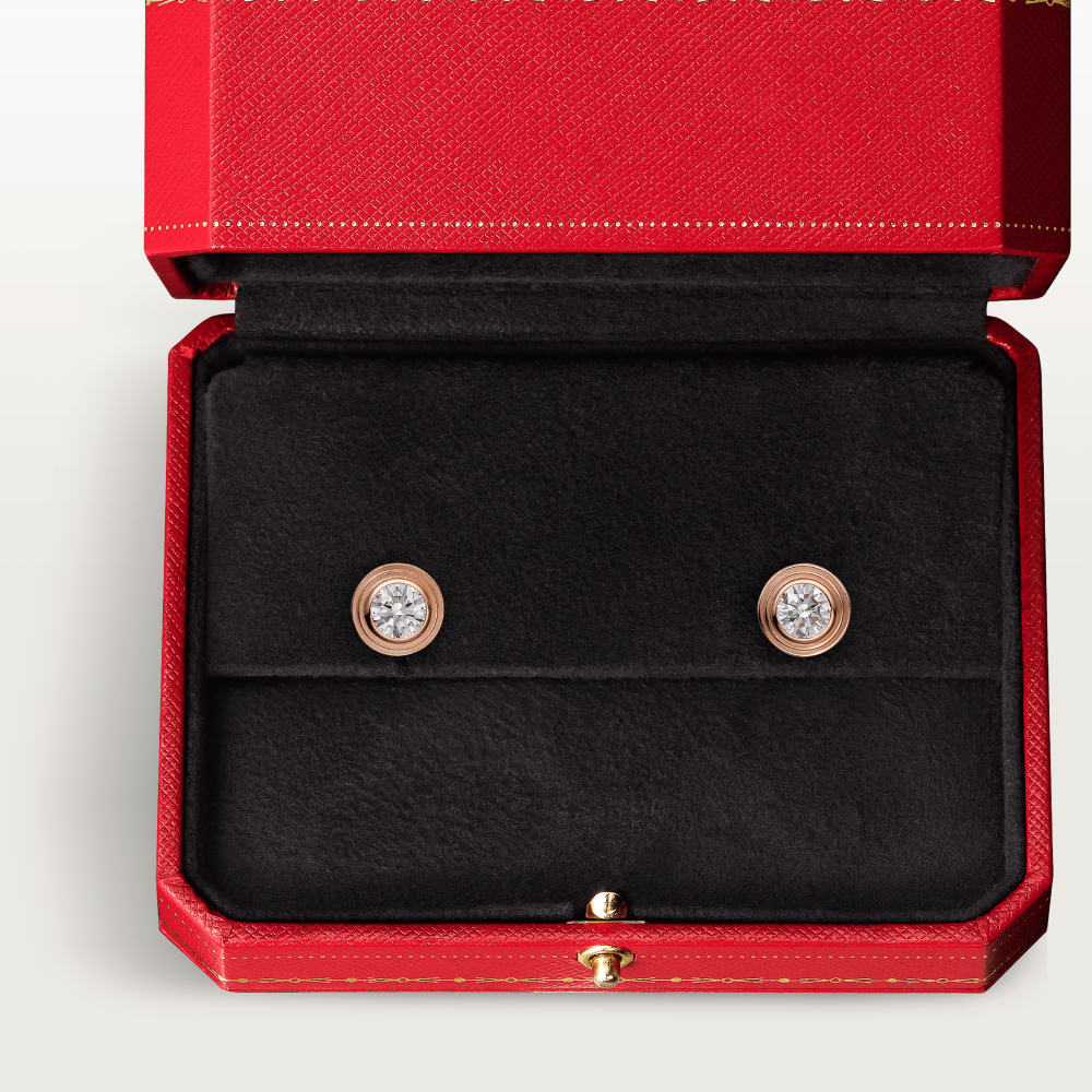 Cartier d'Amour 耳环，超小号款 18K玫瑰金