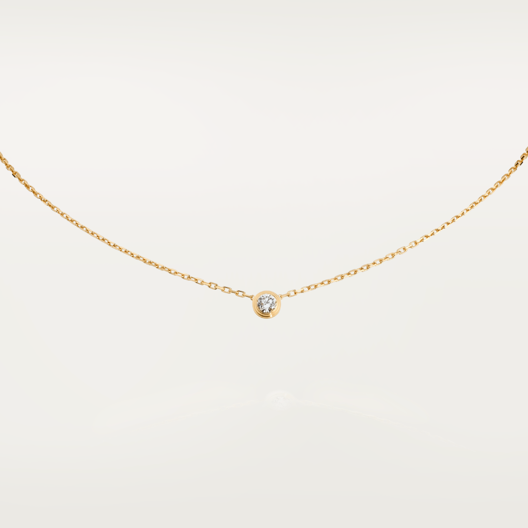 Cartier d'Amour 项链，大号款 18K黄金