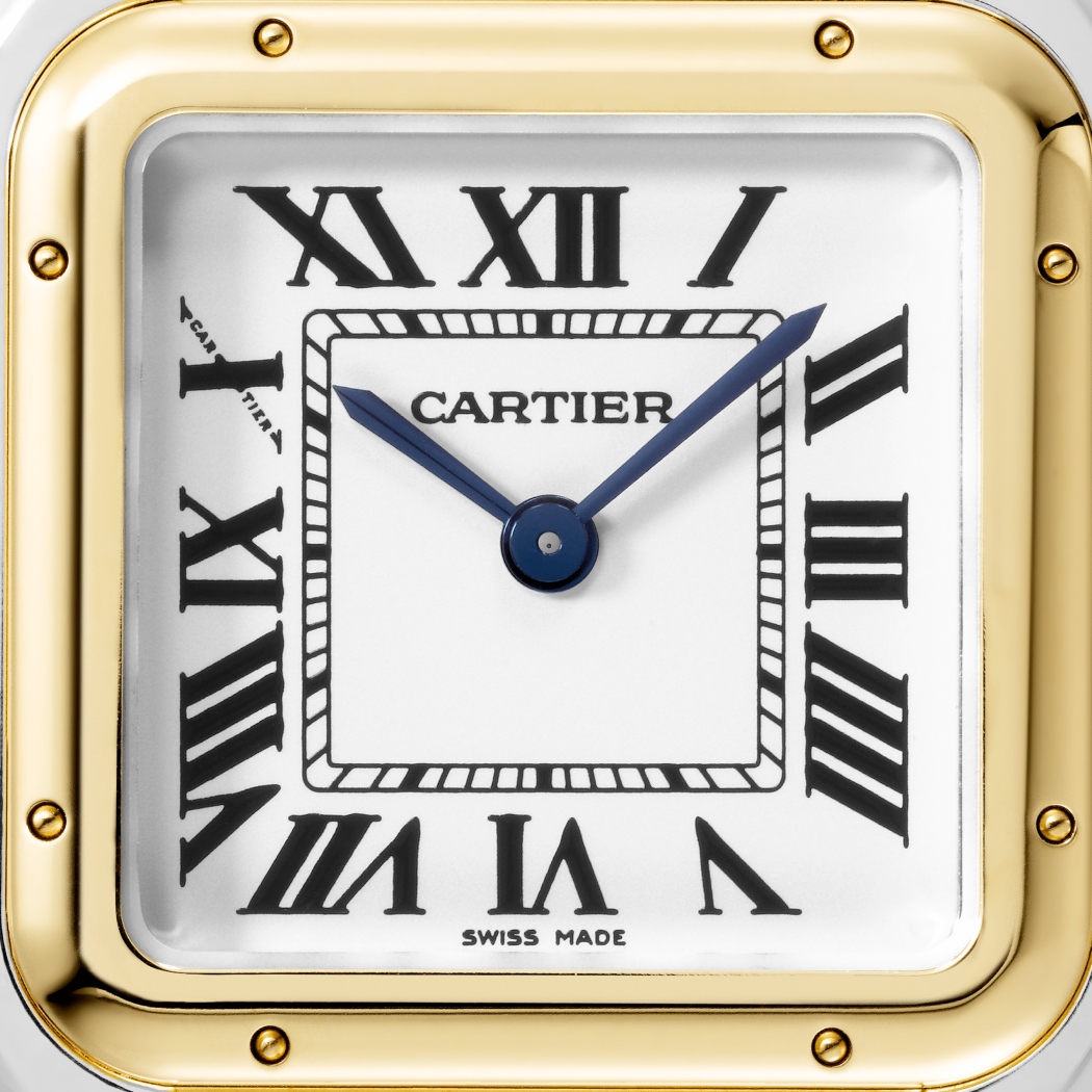 Panthère de Cartier腕表 中号 黄K金与精钢 石英