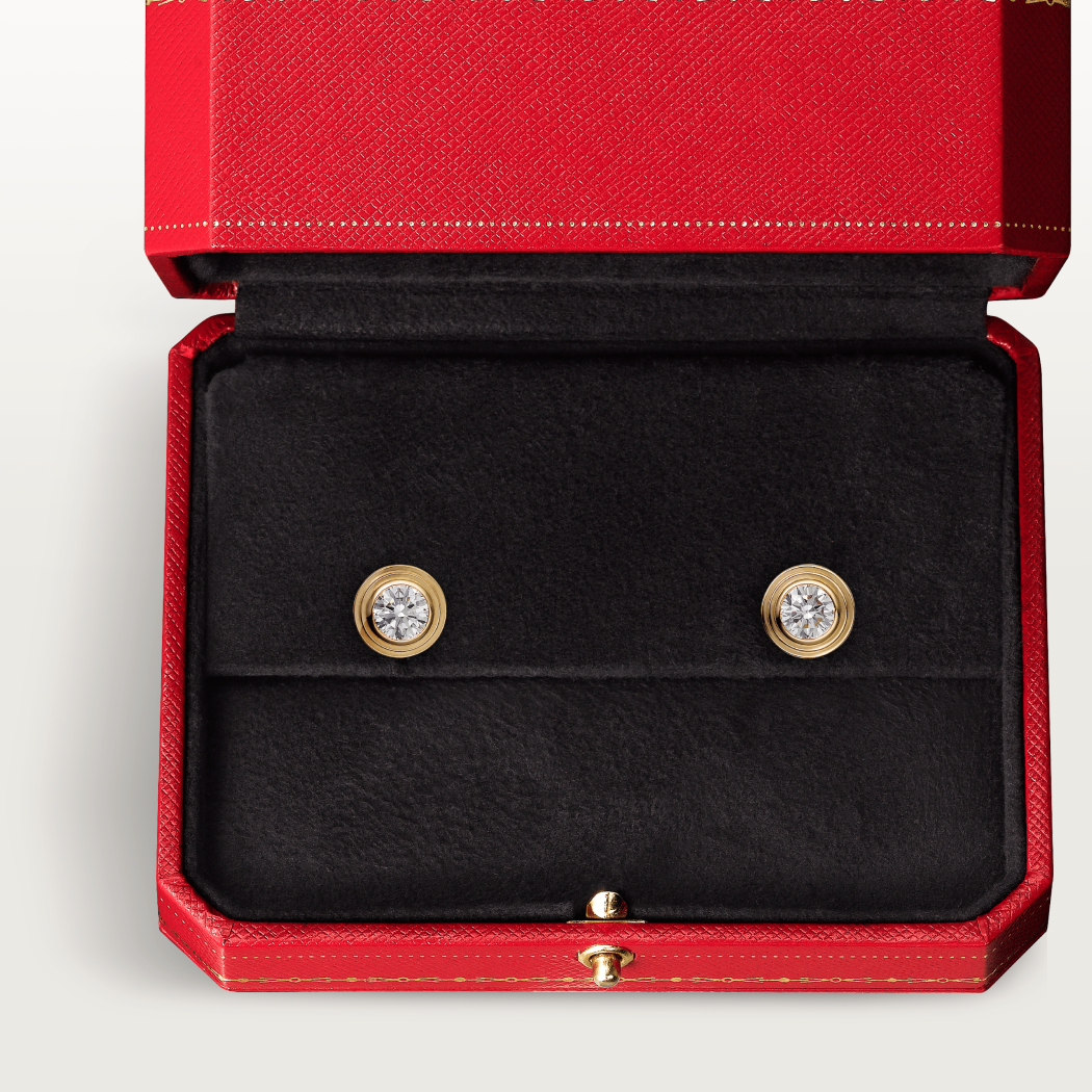 Cartier d'Amour 耳环，超小号款 18K黄金