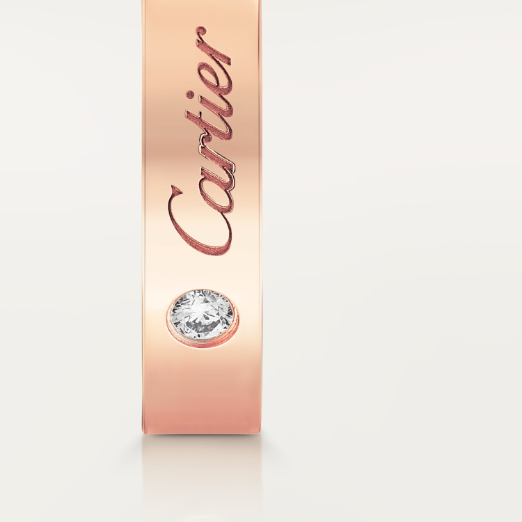 C de Cartier结婚戒指 18K玫瑰金