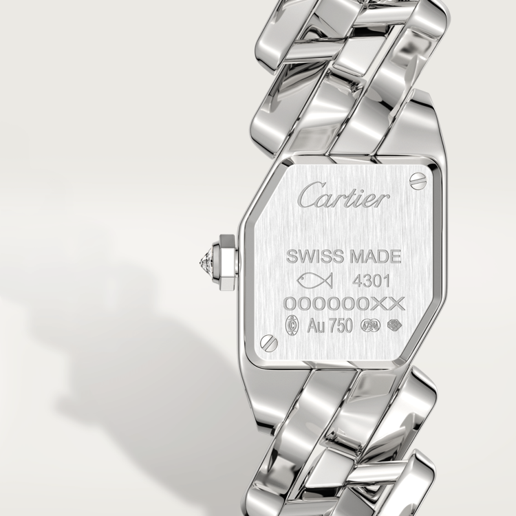 Maillon de Cartier腕表 小号 18K镀铑白金 石英