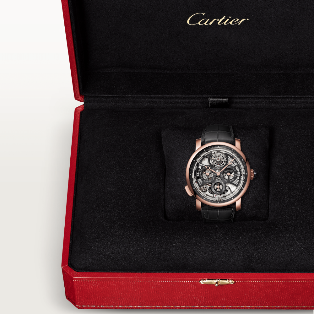 Rotonde de Cartier腕表 45毫米 18K玫瑰金 自动上链