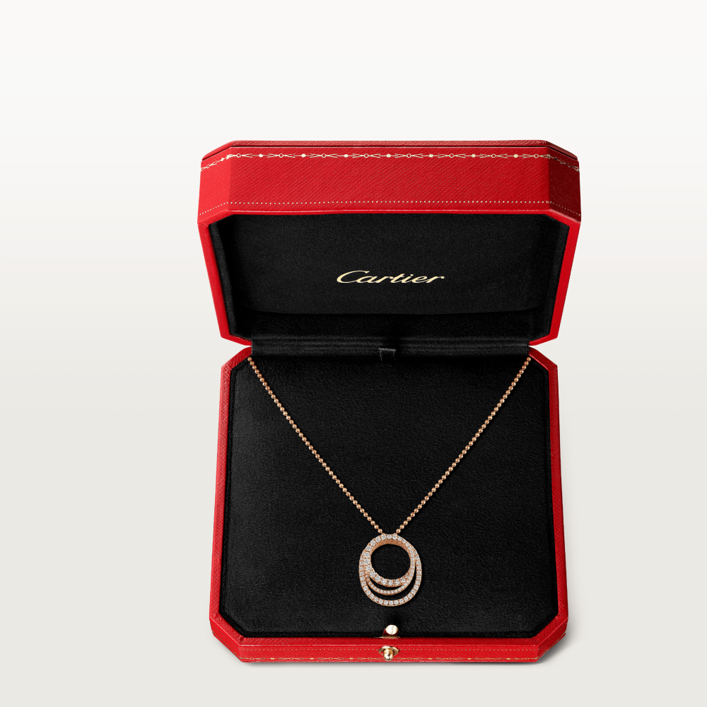 Etincelle de Cartier项链 18K玫瑰金