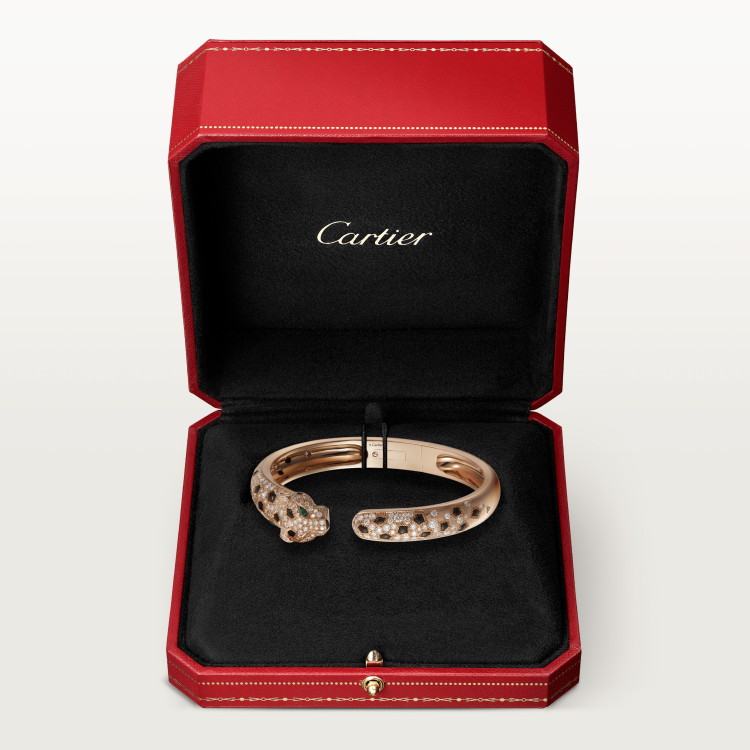 Panthère de Cartier手镯 18K玫瑰金