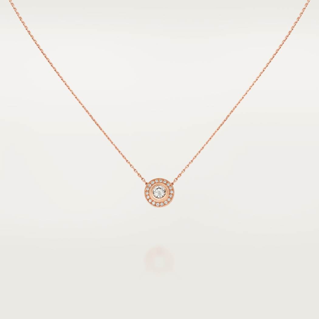 Cartier d'Amour项链 18K玫瑰金