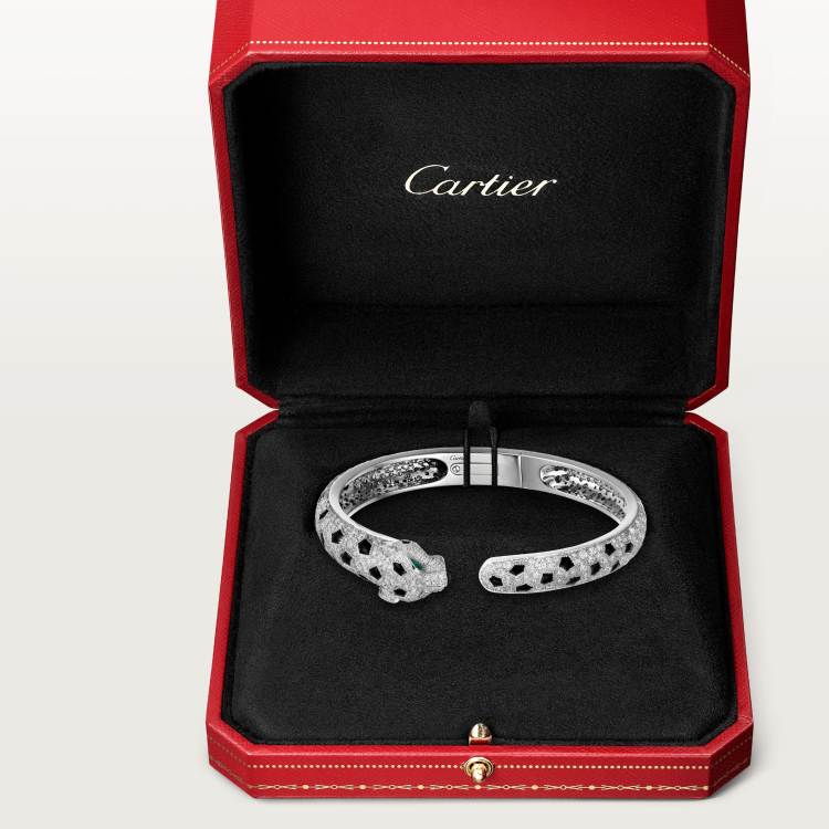 Panthère de Cartier手镯 18K白金