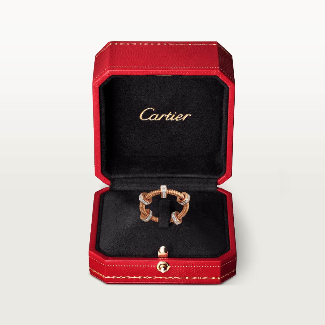 Ecrou de Cartier戒指 18K玫瑰金