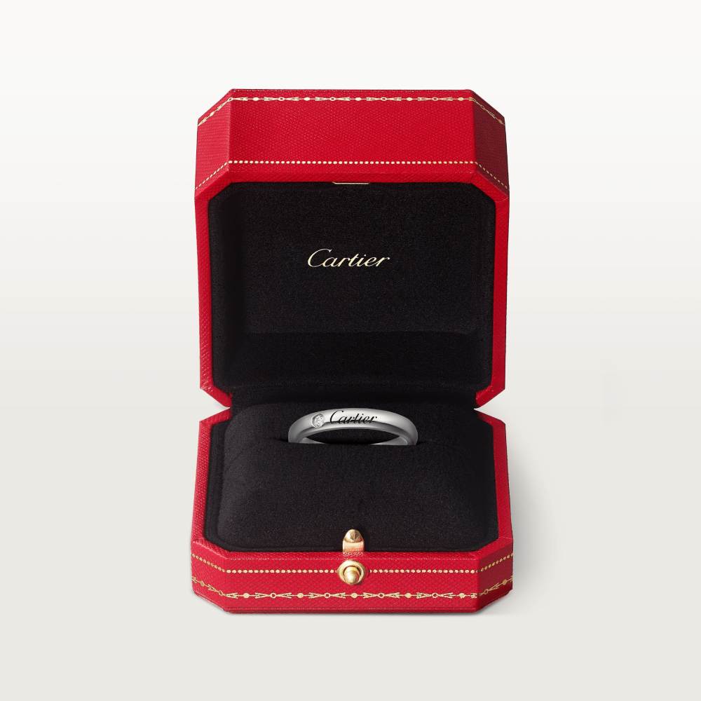 C de Cartier结婚对戒 铂金