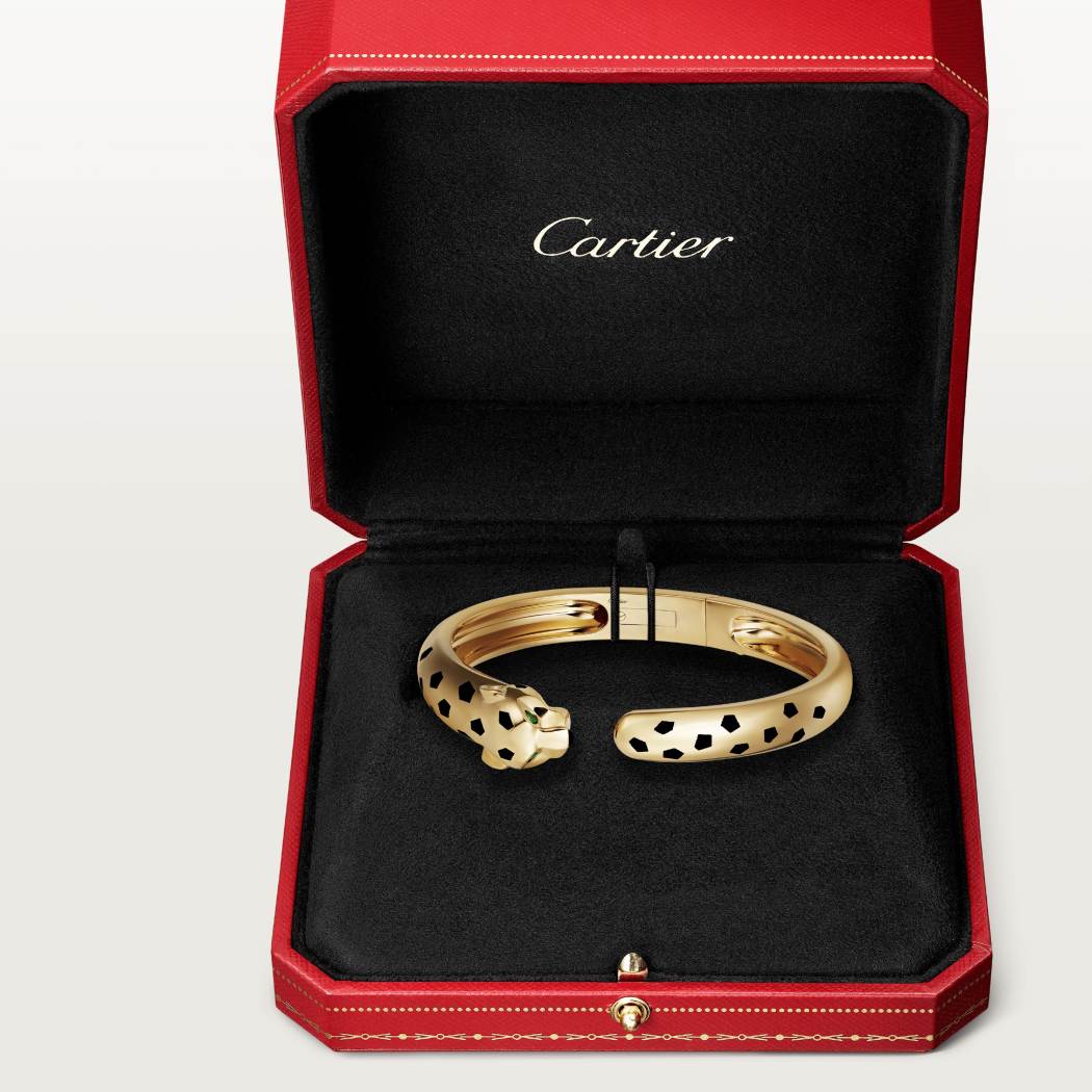 Panthère de Cartier手镯 18K黄金