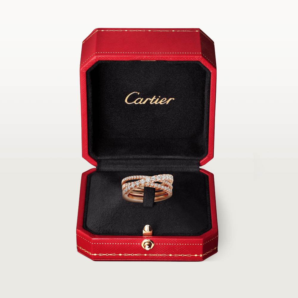 Etincelle de Cartier戒指 18K玫瑰金
