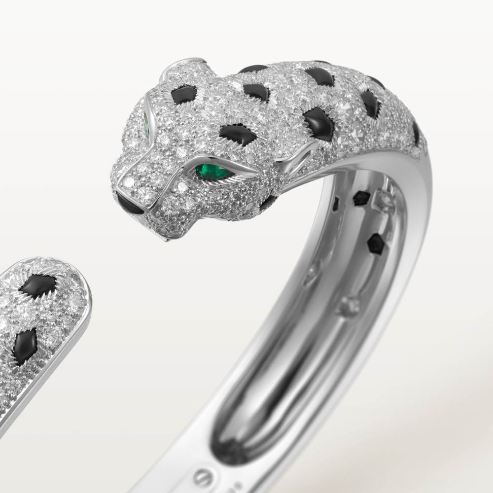 Panthère de Cartier手镯 18K白金