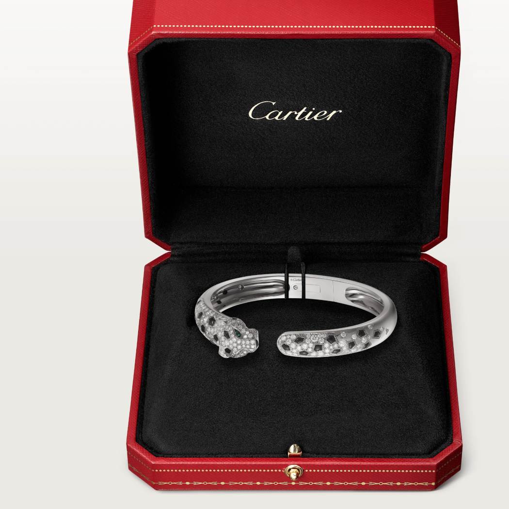 Panthère de Cartier手镯 18K白金