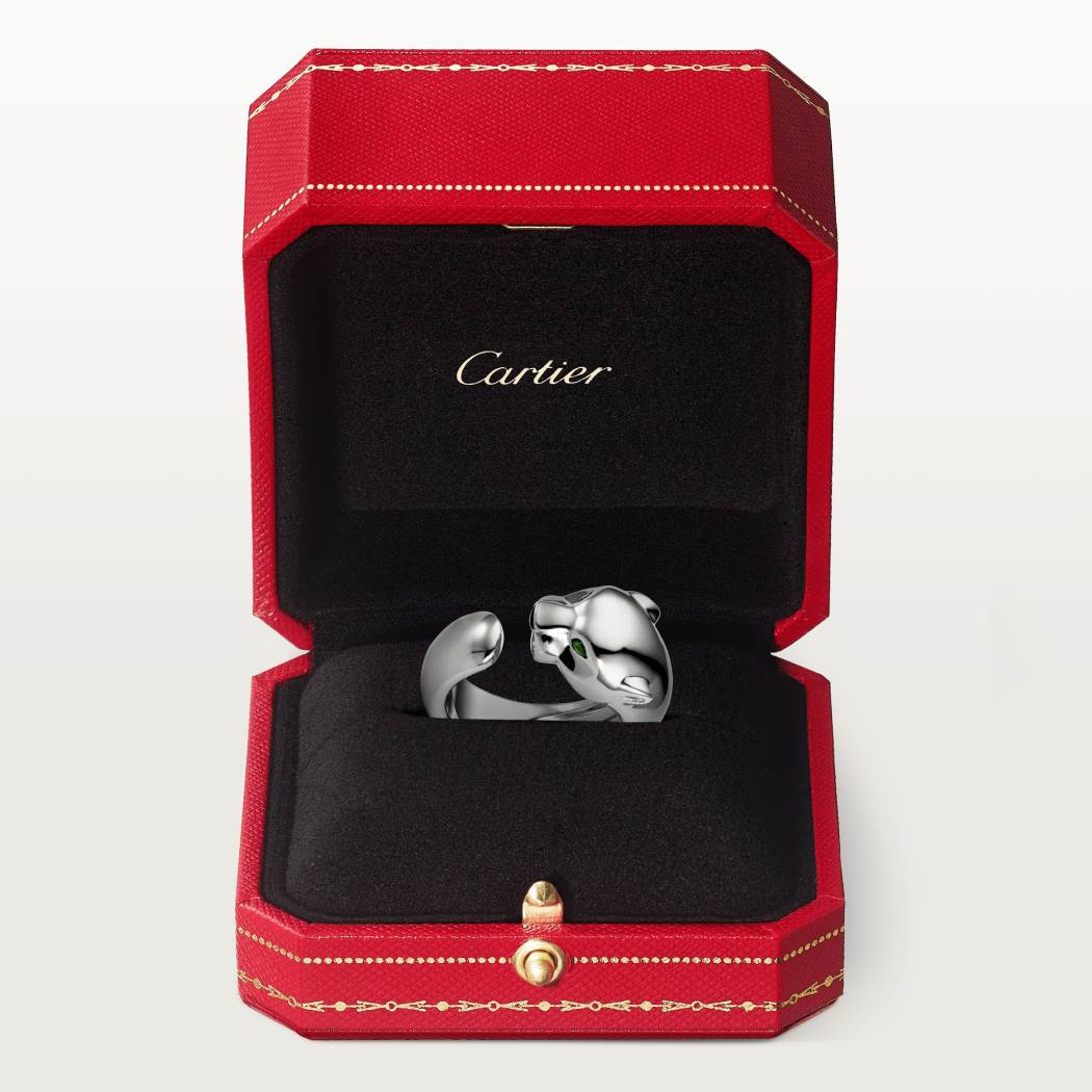 Panthère de Cartier戒指 18K白金