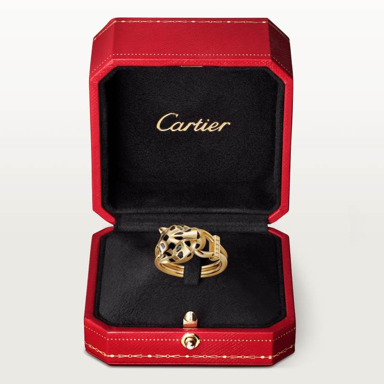 Panthère de Cartier戒指 18K黄金