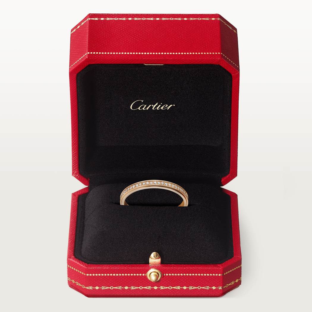Cartier d'Amour结婚对戒 18K玫瑰金