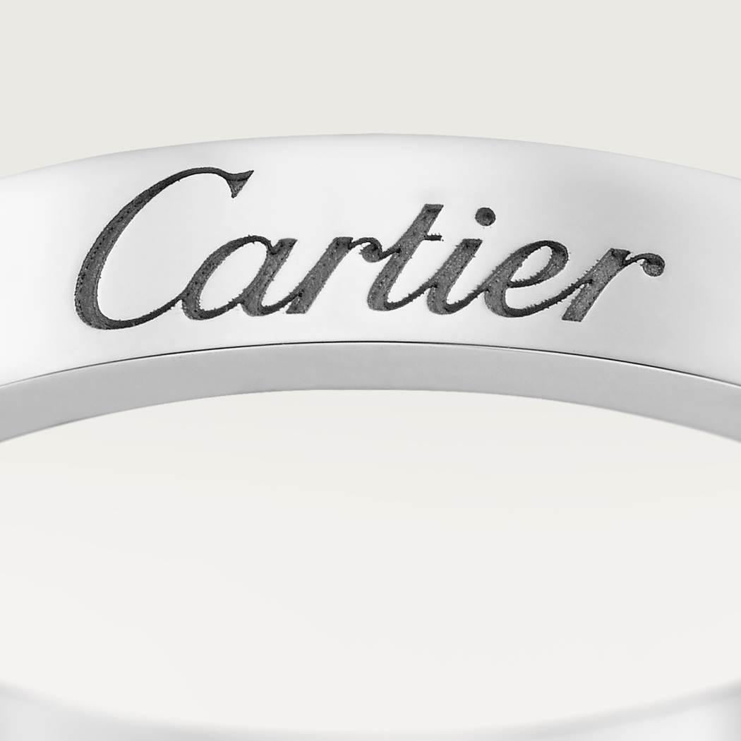 C de Cartier结婚对戒 铂金