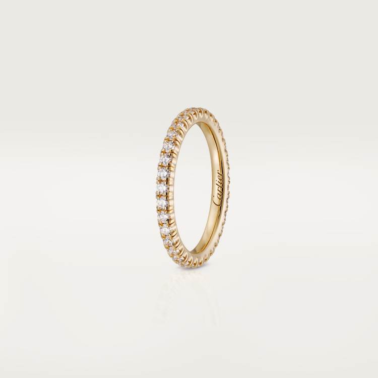 Étincelle de Cartier结婚戒指 18K黄金