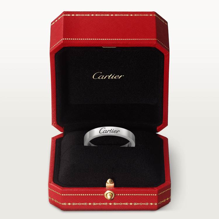 C de Cartier结婚对戒 铂金