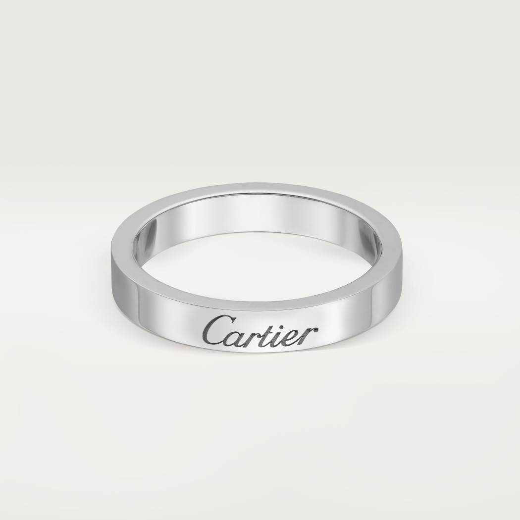 C de Cartier结婚对戒 铂金