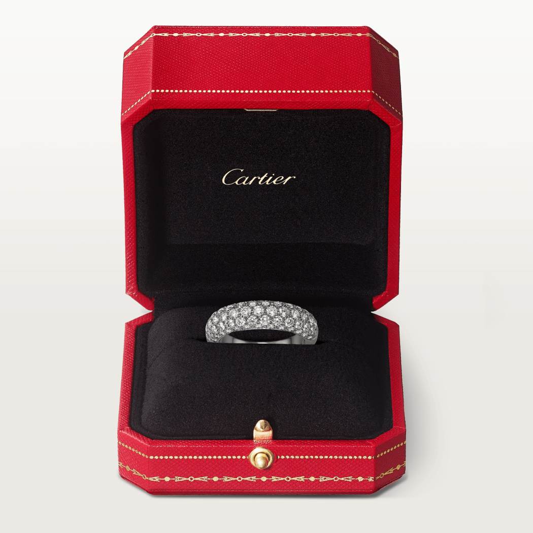 Etincelle de Cartier戒指 18K白金