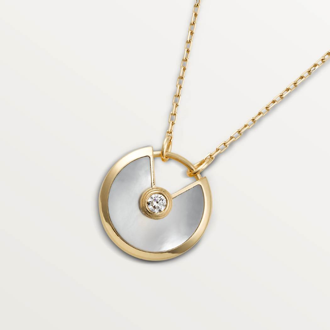 Amulette de Cartier项链，小号款 18K黄金