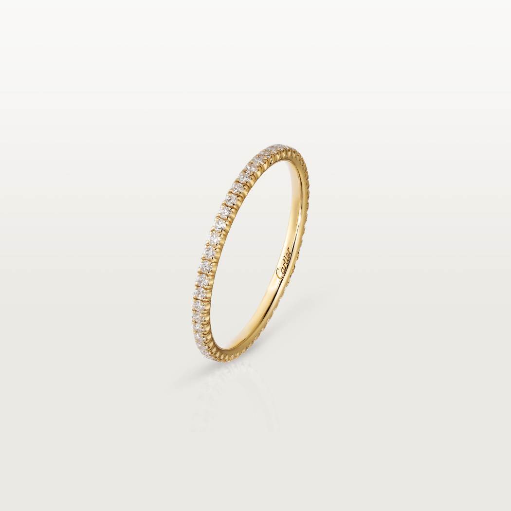 Étincelle de Cartier结婚戒指 18K黄金