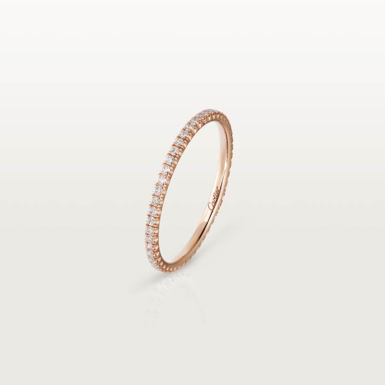 Étincelle de Cartier结婚对戒 18K玫瑰金