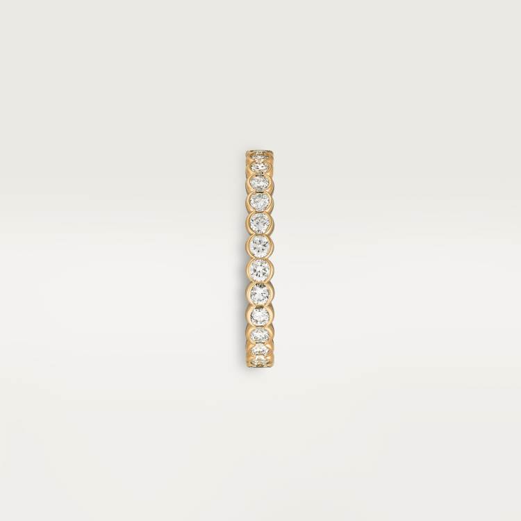 Broderie de Cartier结婚对戒 18K黄金