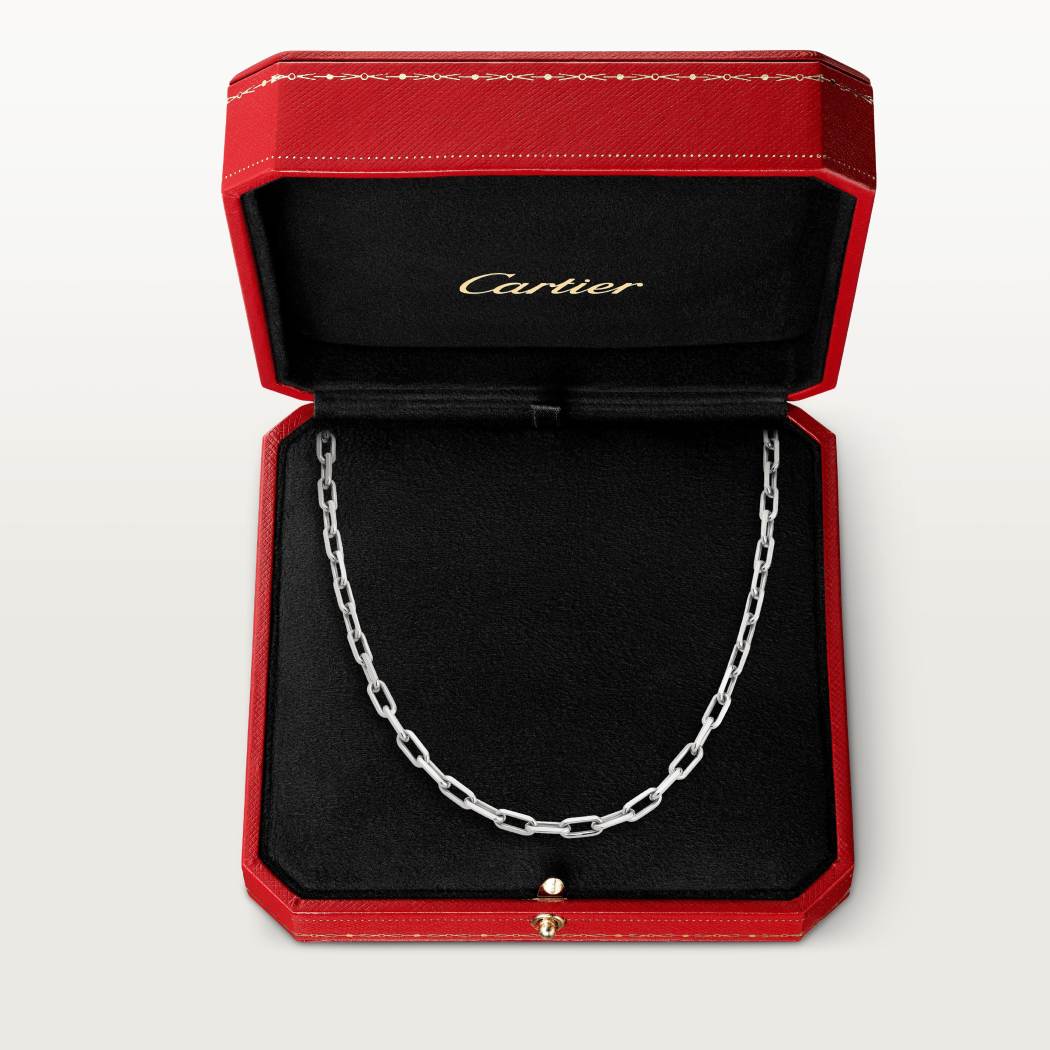 Santos de Cartier项链 18K白金