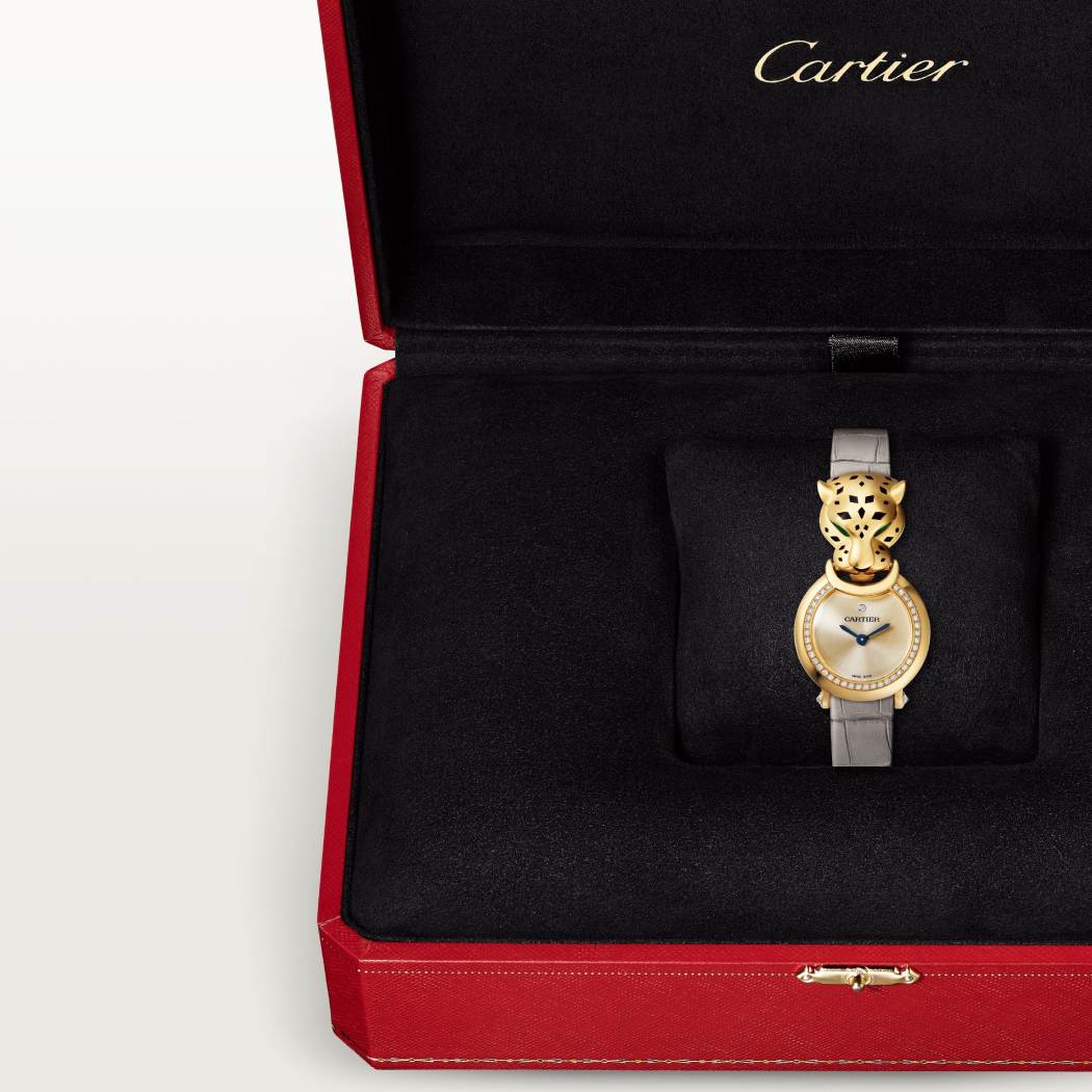 La Panthère de Cartier 腕表 23.6毫米 18K黄金 石英