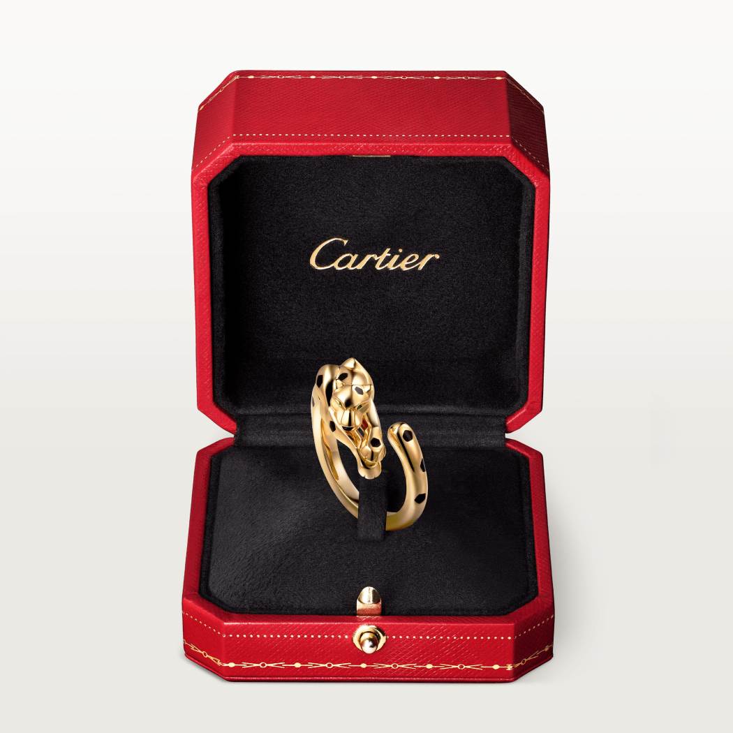Panthère de Cartier戒指 18K黄金