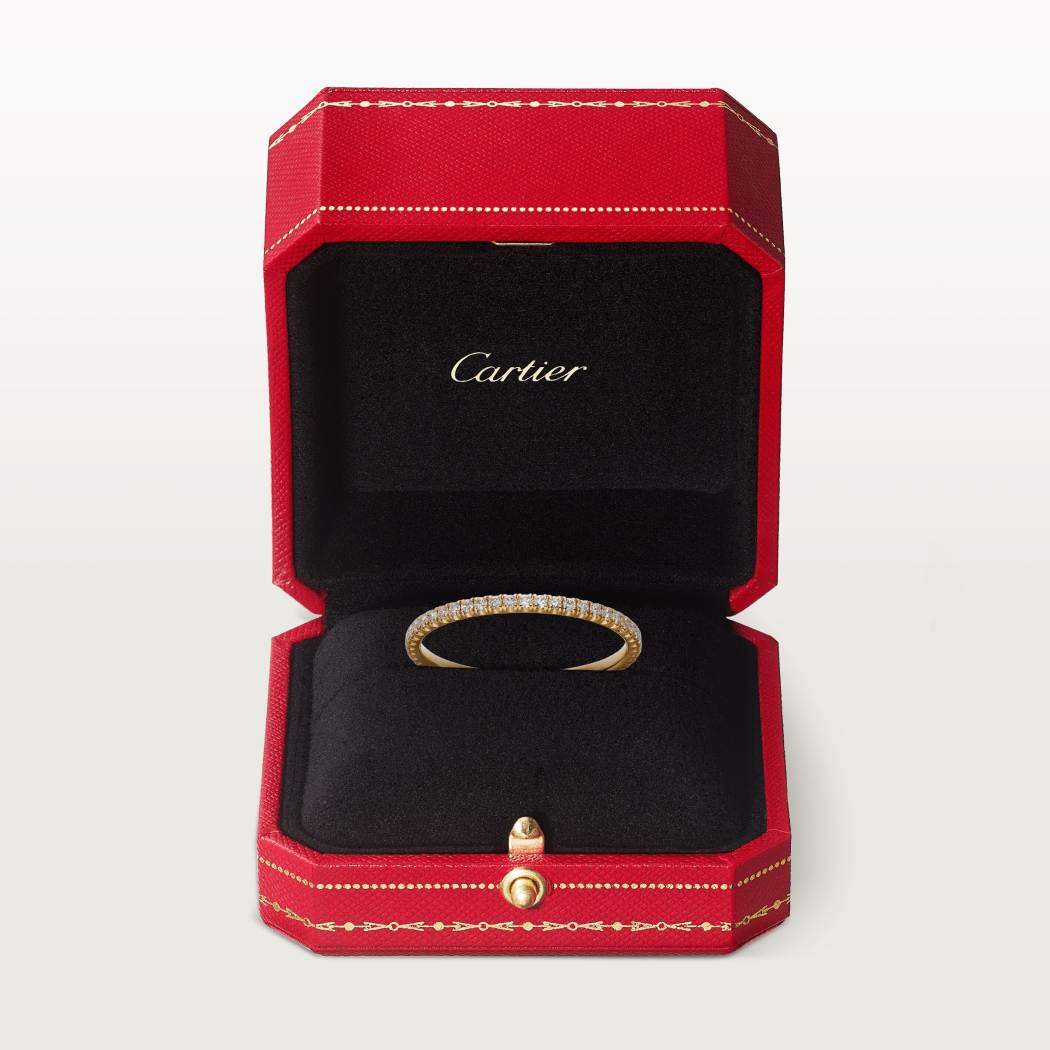 Étincelle de Cartier结婚对戒 18K黄金