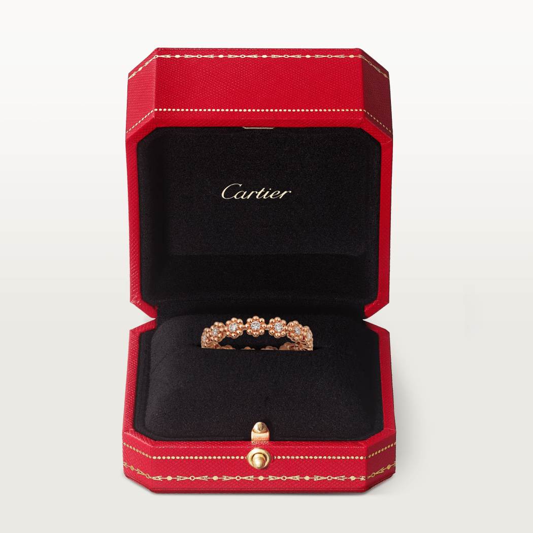 Cactus de Cartier结婚对戒 18K玫瑰金