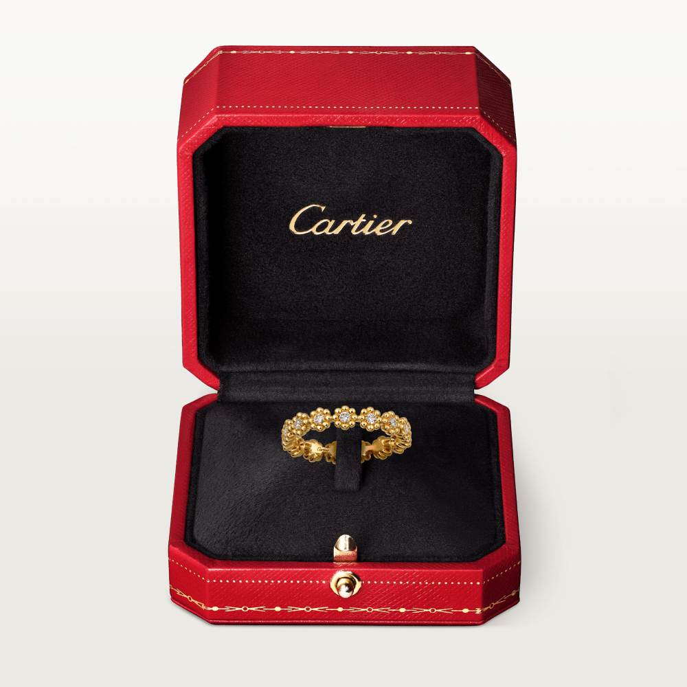 Cactus de Cartier结婚对戒 18K黄金