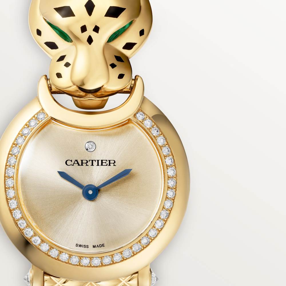 La Panthère de Cartier 腕表 中号 18K黄金 石英